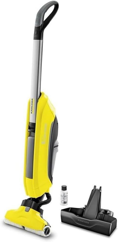 KÄRCHER Nettoyeurs vapeur, 60 m, Noir, Nettoyeur de sols durs sans fil FC 5, Nettoyeur de sol électrique et sans fil pour ²