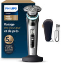 PHILIPS épilateur à lumière pulsée, Noir, Rasoir i9000 Prestige, Rasoir électrique sec et humide, Dark Slate Nova