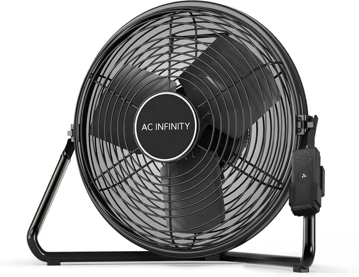 AC Infinity Ventilateurs, 350 mm, Blanc, CLOUDLIFT S14 - Ventilateur mural industriel avec câble