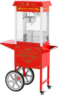 Royal Catering Appareils à popcorn, 1500 W, Rouge