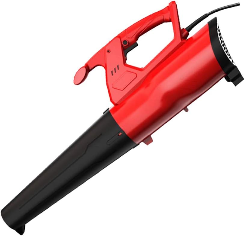 ACXZ Souffleurs de feuilles, 79×28 cm/31×11inch, 3800 W, 10 m, 20 m, Rouge, Souffleuse à Feuilles à Filaire électrique