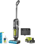 RYOBI Aspirateurs balais et balais électriques, 18 V, 4,0 Ah, 1X40, Noir, Aspirateur Laveur Balai 3-en-1 Brushless One+™