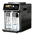 zhenmaster machine à glaçons, Noir, /Smoothies/Eau Glacée Multifonctionnelle, Comptoir Avec Panneau De Commande Tactile Pour Les Petits Commerces