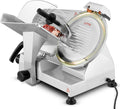 FOHERE trancheuse électrique, 240 W, 254 mm, 400 tr/min, Argenté