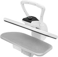 HPDTZ presse à repasser, 66 x 53 x 26 cm., 2200 W, 220-240 V, 50/60 Hz., fer, aluminium, ABS., blanc., avec réglage de la température à 5 niveaux