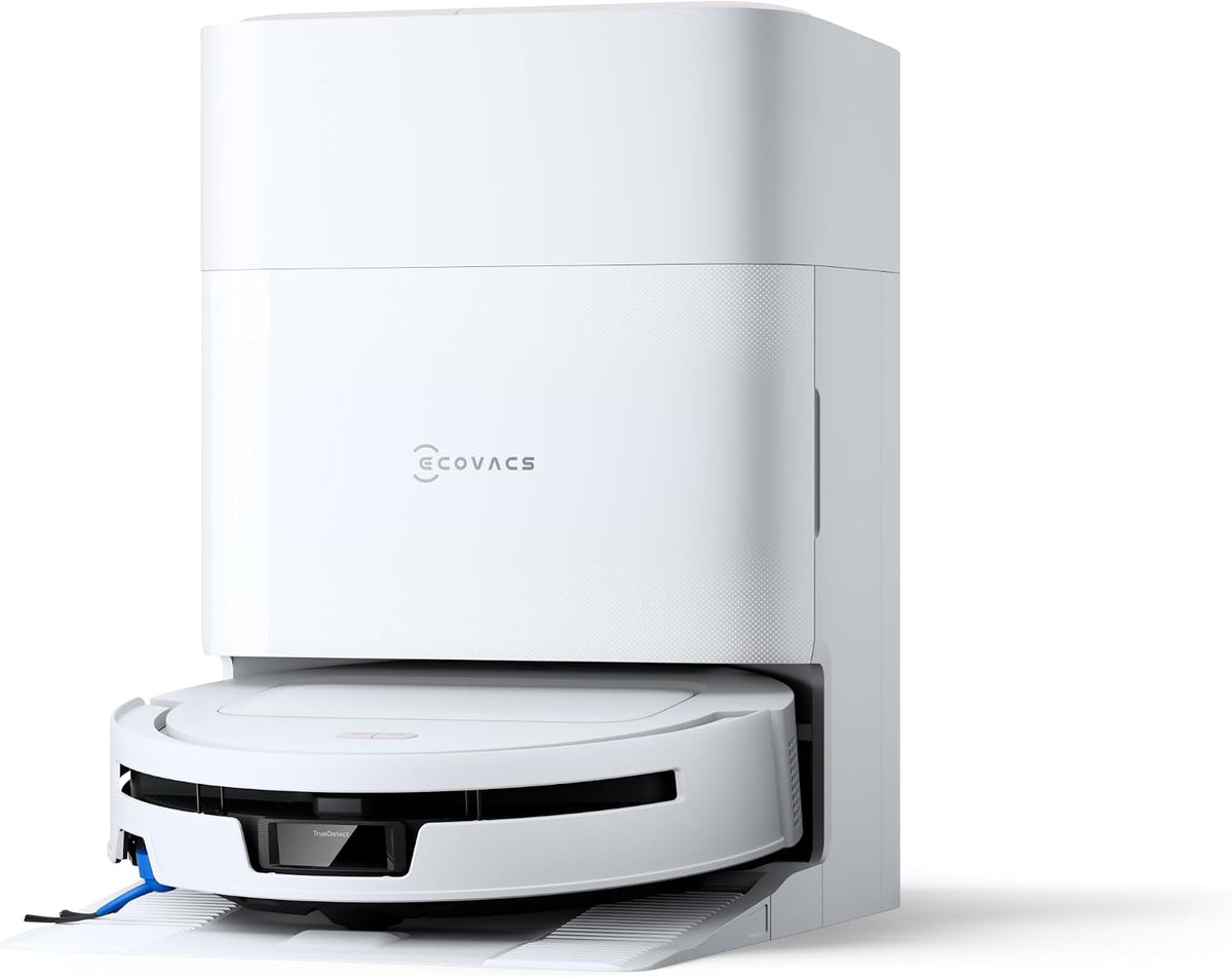 ECOVACS robot aspirateur, Noir, T90 Max Pro Aspirateur Robot avec Station, Station OMNI tout-en-un, puissance d'aspiration 40 000 Pa