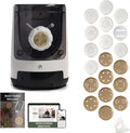 CLASSE ITALY machine à pâtes, 800 g, Noir, PASTAIO MASTER EDITION avec 20 Matrices dont 9 en bronze. Pasta Maker