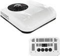 ALSUP Climatiseurs, 12 V, Blanc, Climatiseur 12/24 Volts DC, Climatiseur de Toit pour Camionnette White, Montage sur le toit