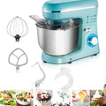 MObyat robot pâtissier, 1100 W, 5,5 L, Argenté, Mini Compact, En Acier Inoxydable, 12 Vitesses Et Fonction Pulse