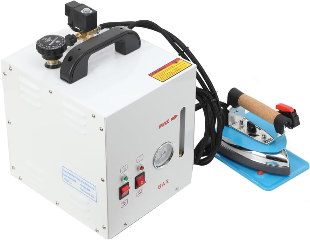 Qiang centrale vapeur, 300 x 255 x 305 mm, 110 V-220 V, 4 L, 1600 W, Noir, Fer à Repasser électrique avec chaudière