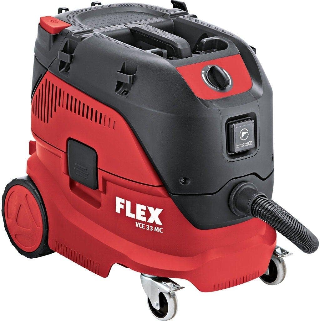 Flex aspirateur eau et poussière, 33 L, 33 L, Noir, Aspirateur de Chantier, Classe L VCE MC