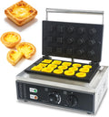 CHANGLKJ gaufrier, 390 × 340 × 245 mm, 1550 W, 110-240 V, 1550w, Noir, Machine À Tartelettes Aux Œufs, Antiadhésive
