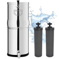 Weeplow Filtres à eau sur robinets, 5.6 L, Argenté, Venus ECO Système Filtration d'Eau par Gravité Inox AISI 304