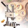 TsoLay Machines à pâtes manuelles, Acier inoxydable, Argent, Machine À Tartelettes Manuelle, Presse À Tartelettes