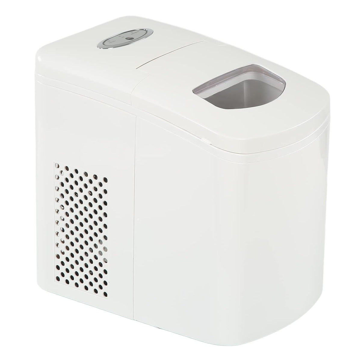 Chrees machine à glaçons, 24x32x3 2 cm/9.45x12.60x12.60in, 150 W, 10Kg, 220 V, ABS, Noir, de Comptoir, 9 Glaçons en 9 Minutes