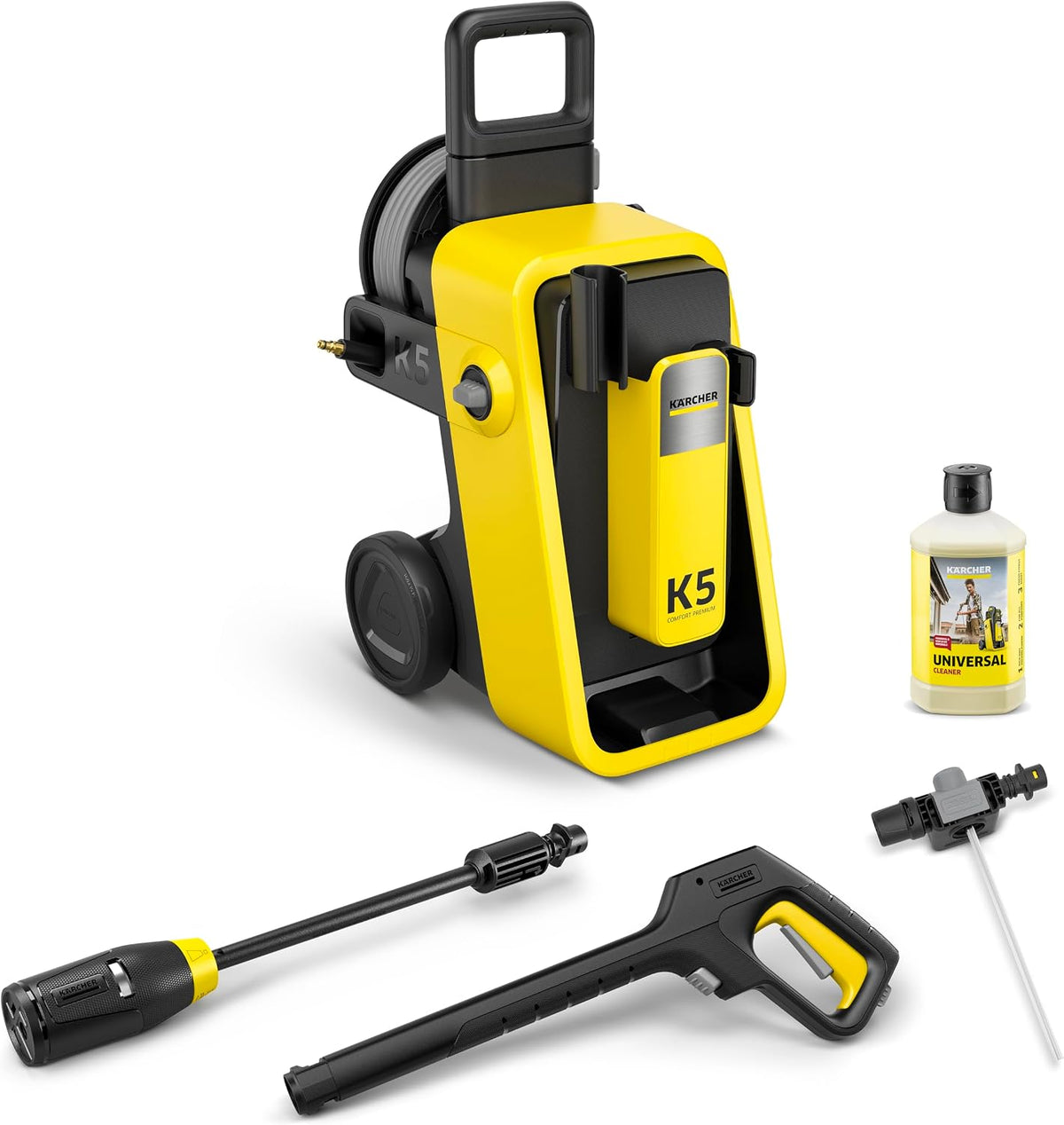 KÄRCHER nettoyeur haute pression, 145 Bar, 500 l, 40 m, Noir, K 5 Comfort Premium, Pression, débit : /h, Surface : ²/h