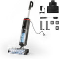 Polti Balais vapeur, Noir, Rollysteam WD20 Balai Vapeur et Nettoyeur Sec et Humide avec Câble, Aspire et Lave