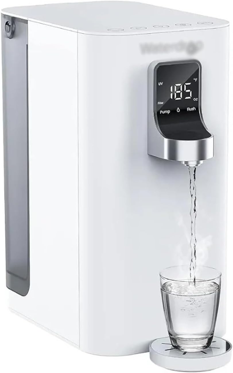Cenz-888 fontaine à eau, Blanc, Purificateur d'eau de Bureau, Distributeur d'eau Chaude instantanée intégré