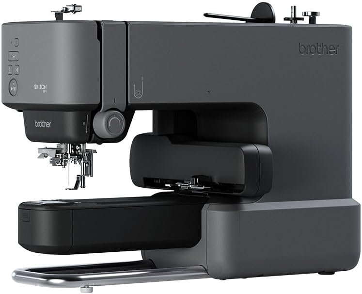 Hobbyplotter machine à broder, Noir, Brother PP1 « Skitch » - à bras libre