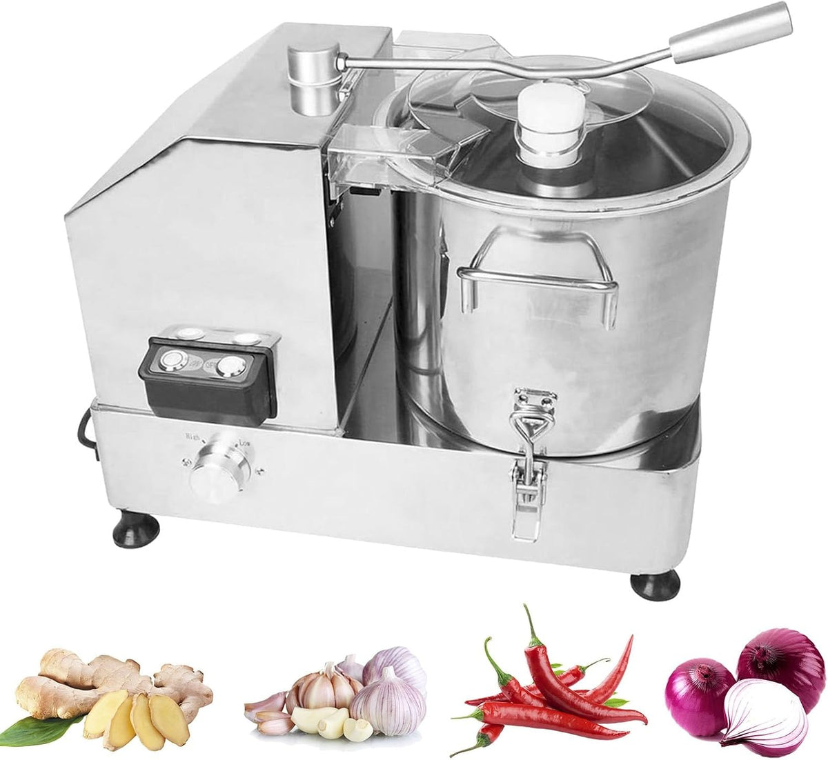 Robot robot de cuisine, argent., de cuisine professionnel