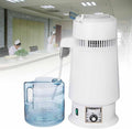 MhWrughts Purificateurs d'eau, 290 x 290 x 500 mm, 4 L, 750 W, Argenté, Distillateur d'eau de comptoir