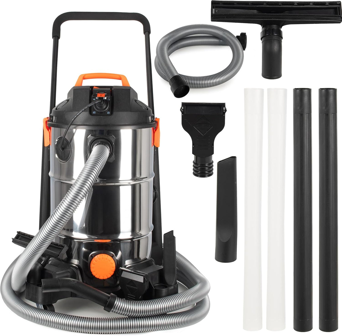 COIL Systèmes de nettoyage automatique, 35 l, 18 kPa, 600 W, 1400 W, Noir, Aspirateur de boues de bassin, aspirateur de boue