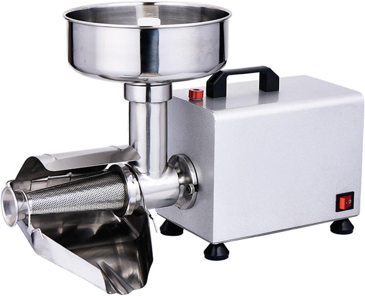 Hydravex presse-agrumes, 49 x 23 x 34,5 cm, 370 W, 220 V 60 Hz, 160 kg, acier inoxydable, Argenté, Machine Commerciale de passoire à tomates