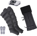 JIMINHUIXIN appareil de massage, Noir, Masseur Électrique Compression d'air Bottes Pressothérapie, Botte Pressothérapie Lymphatique
