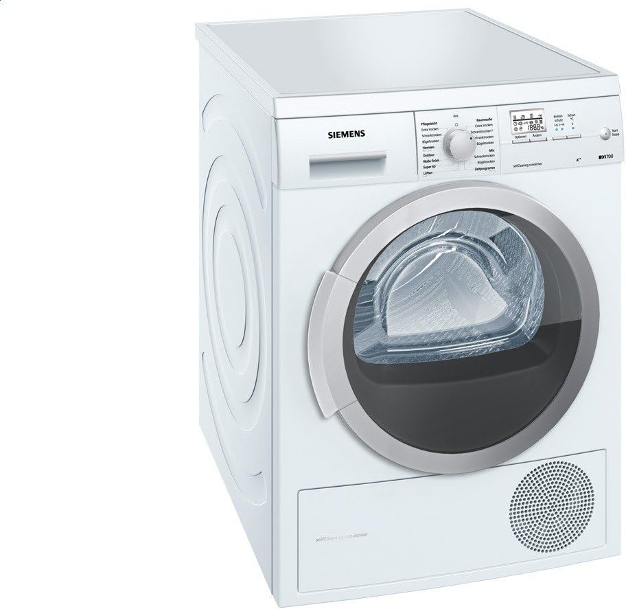 SIEMENS Sèche-linges avec pompe à chaleur, 7 kg, Blanc
