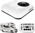 ANAAMAYL Climatiseurs, 12 V, Blanc, Climatiseur de toit pour camping-car, silencieux, camping-car, remorque