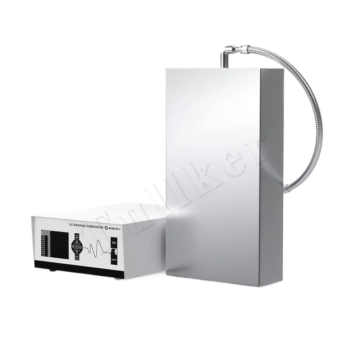 BJdfgE Fournitures pour le nettoyage du laboratoire, T-1006Z, 30 L, 300 W, Noir, Nettoyeur à ultrasons industriel