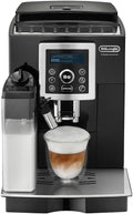 De'Longhi machine à café, Noir, café en grains ou en poudre, système Lattecrema, arrêt programmable