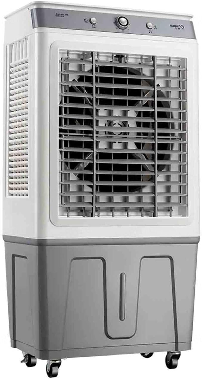 climatiseur portable WXJHNYBS, 200 W, env. 65 dB, 35 L, ABS, Blanc, Climatiseur Mobile Sans Évacuation, 3 Vitesses