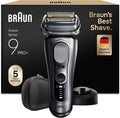 Braun Rasoirs à grille, Marron/Argenté, Rasoir Electrique Homme Series 9+ Pro 9617si