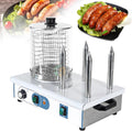 forplubossmmp Appareils à hot dog, 550 W/1200 W, 550 W, 1200 W, Noir, Machine À Hot-Dog Pro, Cuiseur Vapeur Électrique