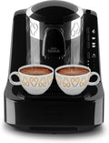 Arzum Okka machine à café, Noir/Argenté, Design Compact, Capteur de Protection Contre Les Débordements, Facile à Nettoyer