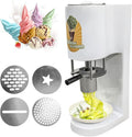 ExoticaBlend sorbetière, 30 × 20 × 57 cm, 420 ml, 80 W, 0,42 L, Argenté/Blanc, Machine à Glace Spaghetti Professionnelle