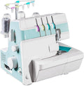 XDLYWUZIQ surjeteuse, Corps : 330 x 150 x 260 mm, Moteur de 90 W, 220 V, Vert, Machines à Coudre, Professionnelle Robuste