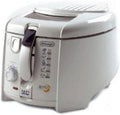 De'Longhi Friteuses, 1800 W, 1 kg, 1.2 L, Blanc, Delonghi F28311 Friteuse - Système Easy Clean