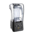 Buffalo blender, 1,68 kW, 2,5 litres, Noir, professionnel puissant avec capot d'insonorisation, Plastique sans BPA