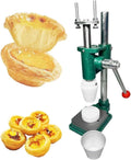 Caibendss Presses à pâte, 12 x 20 x 42 cm, Noir, Presse à tartelettes Manuelle avec 1 Moule, ustensiles de Cuisine pour la pâtisserie