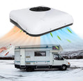 Climatiseurs portables Climatiseur, 12 V, Blanc, de toit pour camping-car et camion, véhicules de construction et camionnettes
