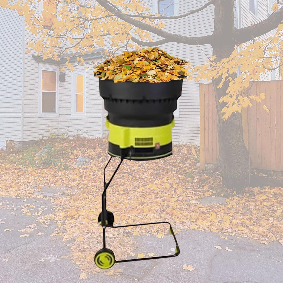 WANGYYDS broyeur, MDS-AG-SYJ03AL, 208 l/min, 2500 W, 8000 TR/Min, Noir, De Feuilles Électrique, Ramasseur De Feuilles