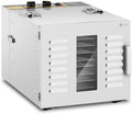 Helloshop26 déshydrateur alimentaire, Argenté, 1 000 watts 10 étages acier inoxydable 14_0001350